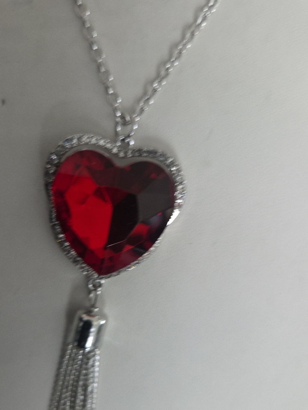 Paparazzi Finding My Forever Red Necklace NWT